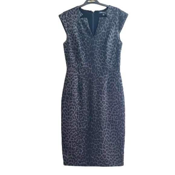 Brooks Brothers Dresses & Skirts - Brooks Brothers Animal Print Sheath Dress - Size 6